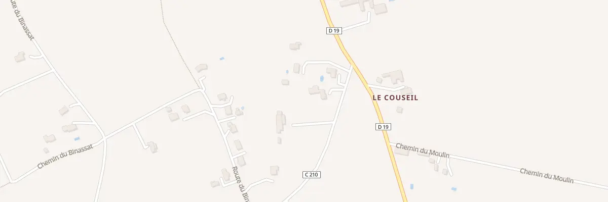 Plan du 69A Le Couseil à Saint-Nexans