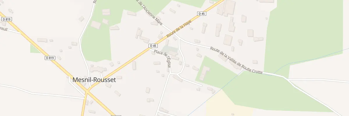 Plan du 263 Rte de l’Église à Mesnil-Rousset