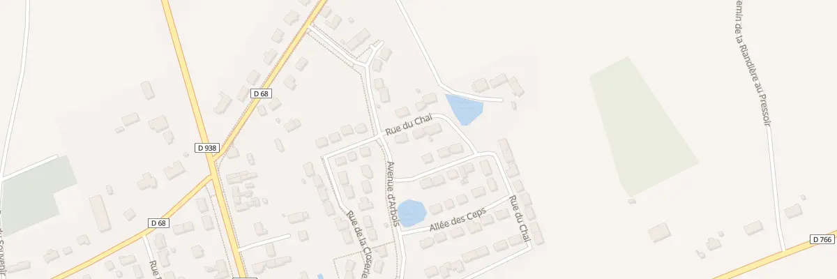 Plan du 4 Rue du Chai à Neuillé-Pont-Pierre