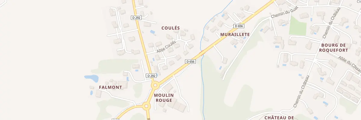 Plan du 11 All Coulès à Roquefort