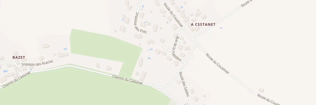 Plan du 126 Rue de la Frétillère à Cours-de-Pile