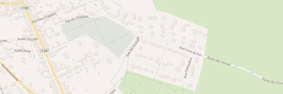 Plan du 3 Rue des Granges à Loisail