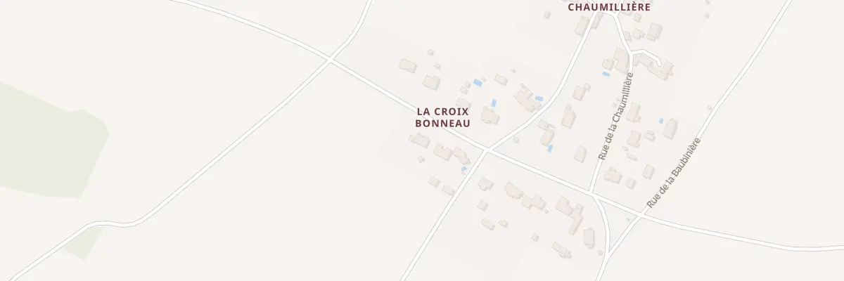 Plan du 8 Rue Neuve de la Chaumillière à Lavoux