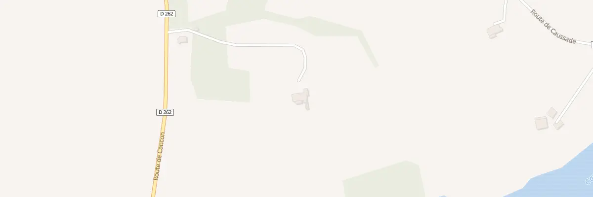 Plan du 686 Rte de Cancon à Pinel-Hauterive
