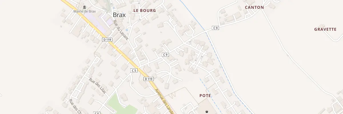Plan du 8 Lot Clair Soleil à Brax