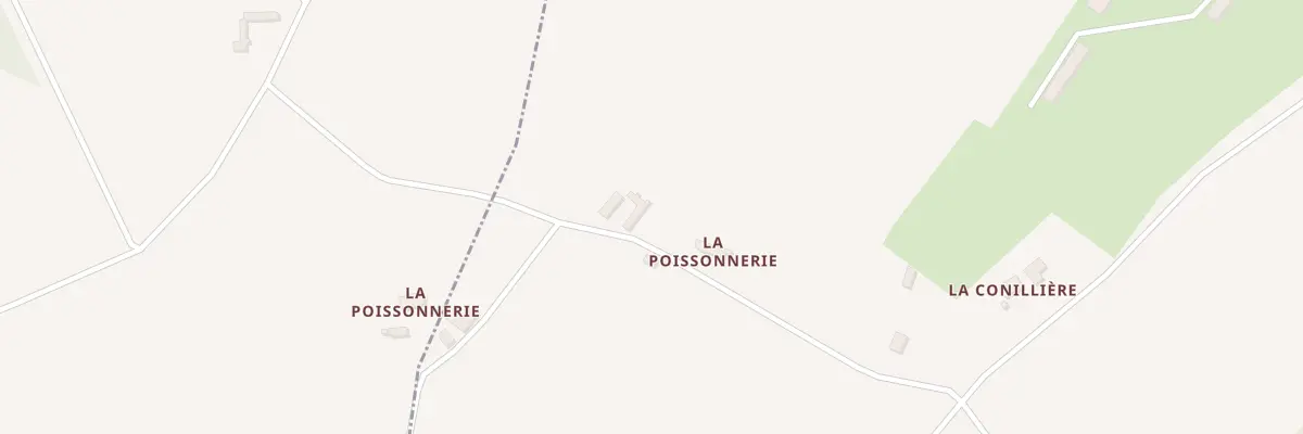 Plan du 290 La Poissonnerie à Beaumont-sur-Dême
