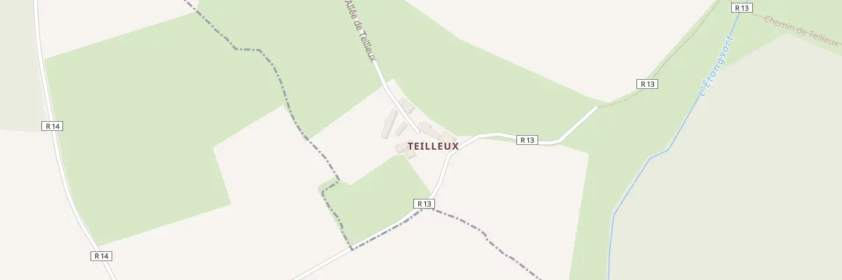 Plan du 5024 Teilleux à Maisoncelles