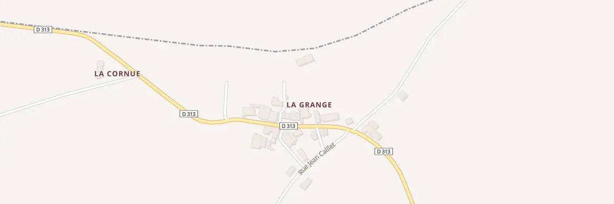 Plan du 6 Rue de la Grange des Mottes à Ambernac
