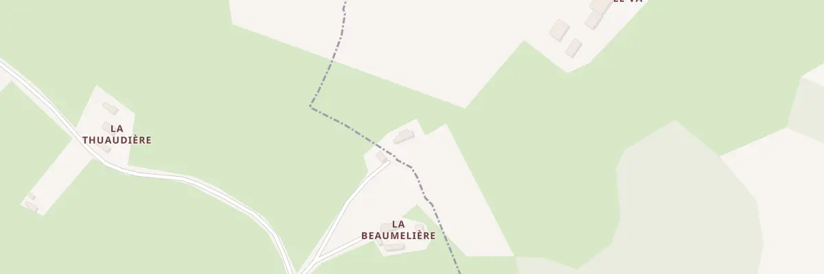 Plan du 5247 Le Va à La Bosse