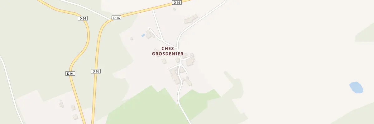 Plan du 5065 Chez Grosdenier à Cherves-Châtelars