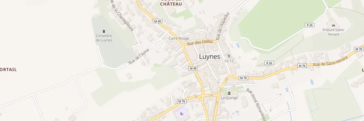 Plan du 5 Rue de la Fontaine à Luynes
