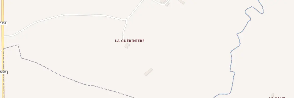 Plan du 234 La Gueriniere au Pin-la-Garenne