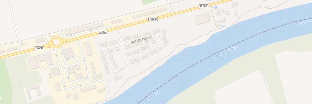 Plan du 27 Rue du Peyrat à Creysse