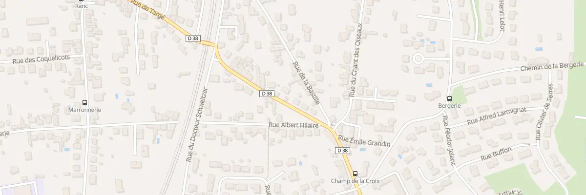 Plan du 29 Rue des Charraults à Châtellerault