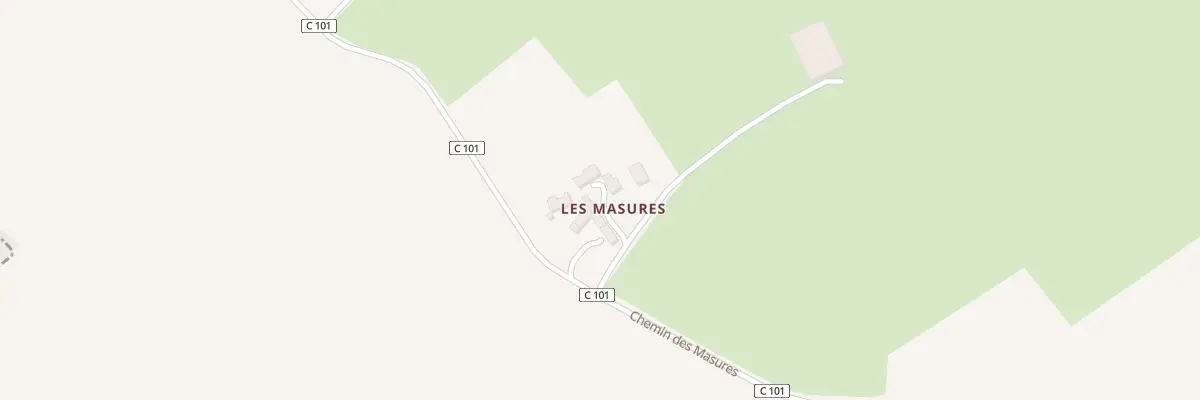 Plan du 5056 Les Masures à Dehault