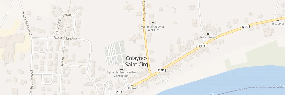 Plan du 9 Rue des Ecoles à Colayrac-Saint-Cirq