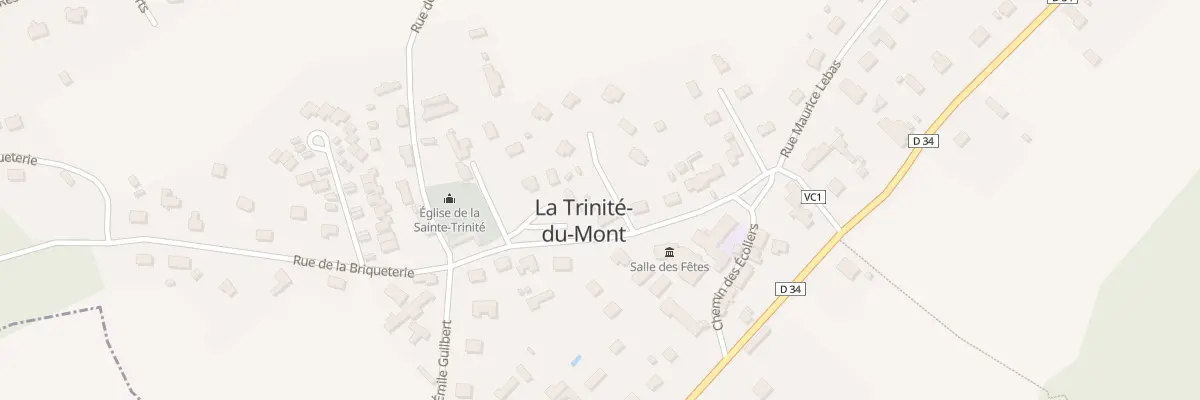 Plan du 5062 Le Village à La Trinité-du-Mont