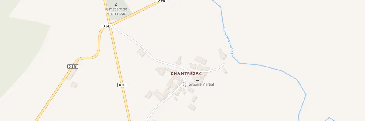 Plan du 22 Chantrezac à Terres-de-Haute-Charente