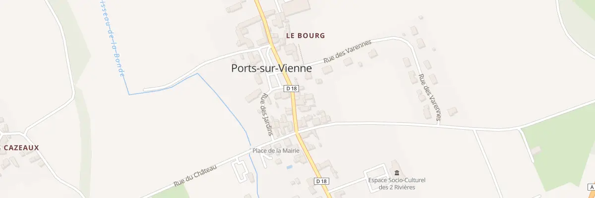 Plan du 17 Rue Principale à Ports-sur-Vienne