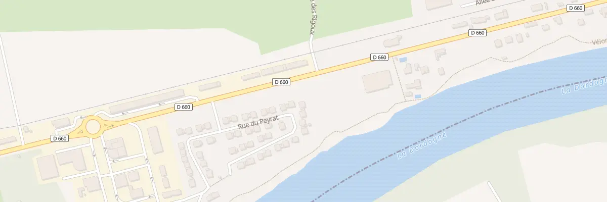 Plan du 17 Rue du Peyrat à Creysse