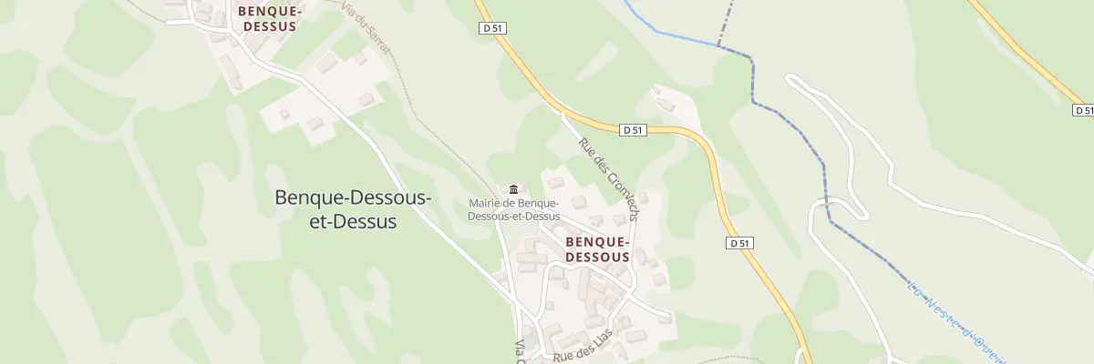 Plan du 42 Bernadech à Benque-Dessous-et-Dessus