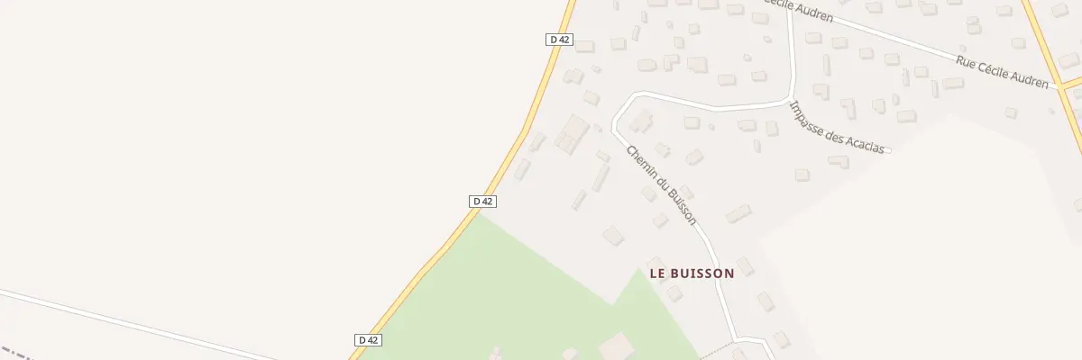Plan du 4 Rte de Saint Martin Tilleul à Courbépine