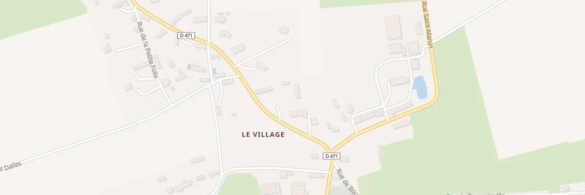 Plan du 4 Rue du Village à Vinnemerville