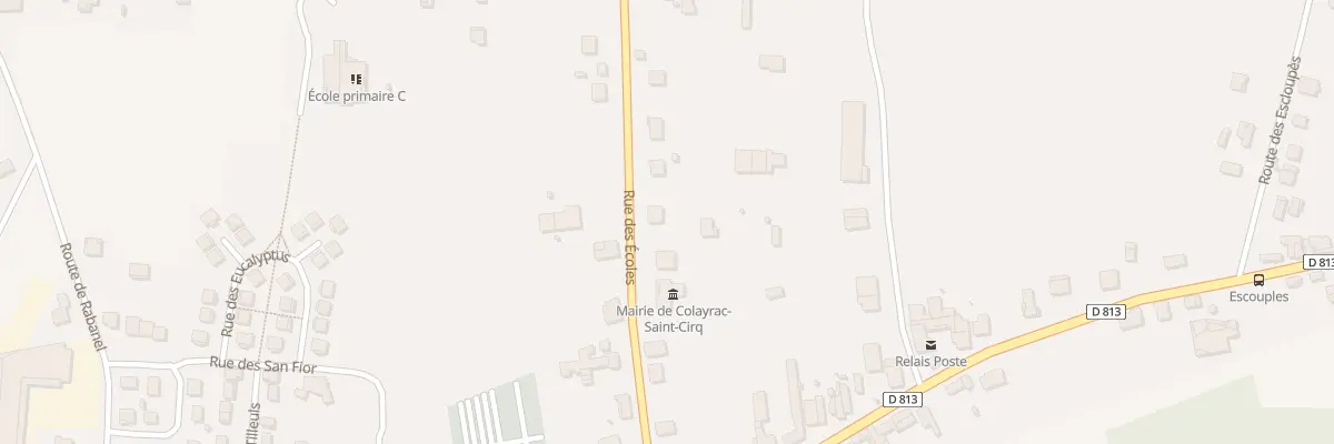 Plan du 18 Rue des Ecoles à Colayrac-Saint-Cirq