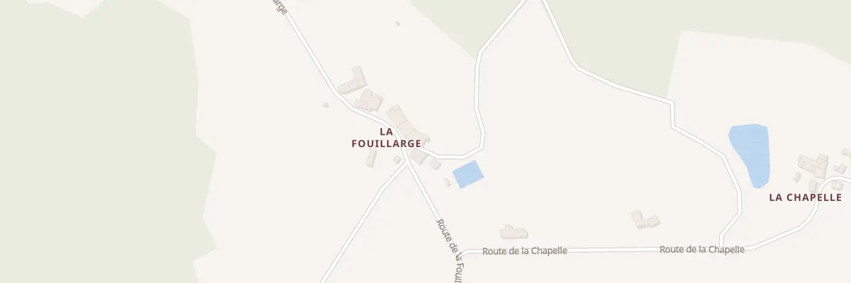 Plan du 15 Rte de la Fouillarge à Montembœuf