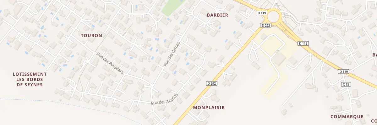 Plan du 4 Rue des Acacias à Brax