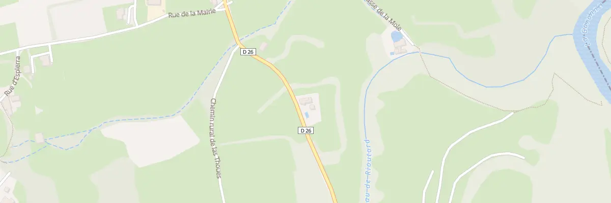 Plan du 5044 La Tourreille à Tibiran-Jaunac