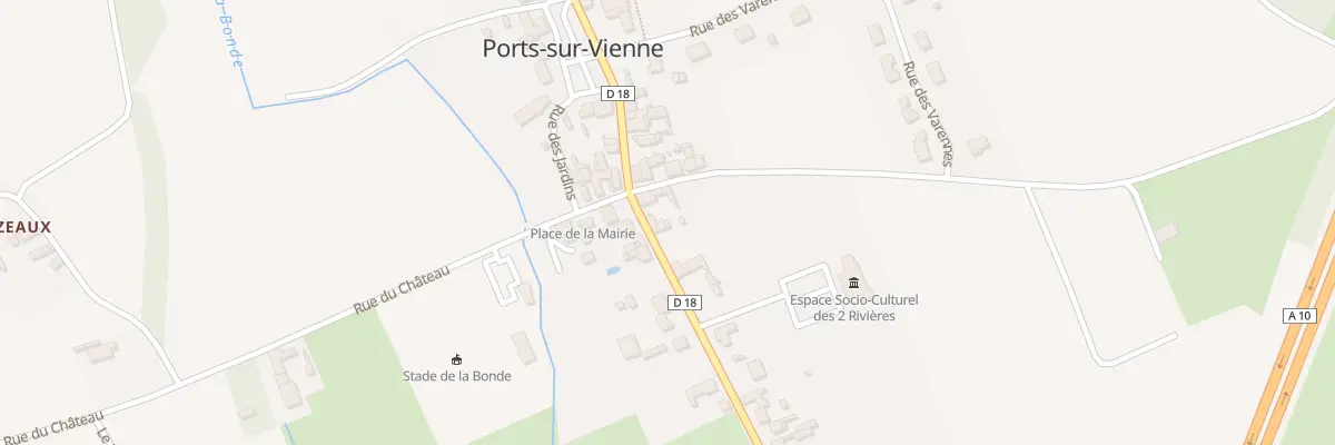 Plan du 27 Rue Principale à Ports-sur-Vienne