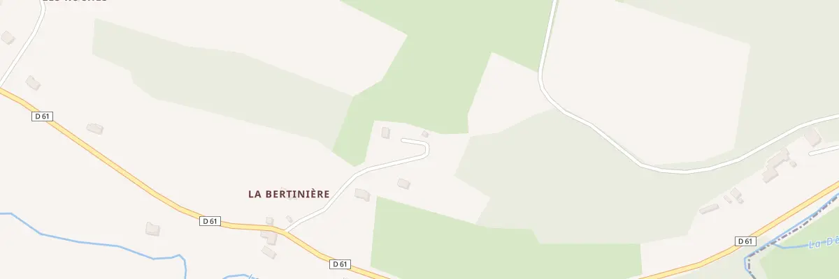 Plan du 5131 La Bertiniere à Marçon
