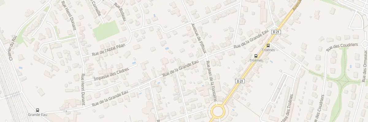 Plan du 57 Rue de la Grande Eau à Châtellerault