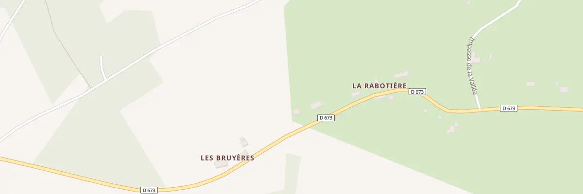 Plan du 5001 La Rabotiere à Bonnefoi