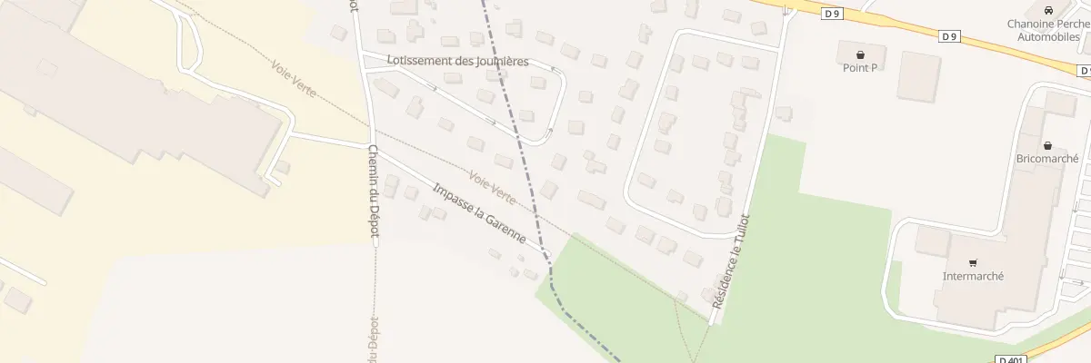 Plan du 23 Res des Jouinieres à Saint-Langis-lès-Mortagne