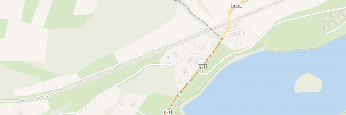 Plan du 46 Rte de Montréjeau à Mazères-de-Neste