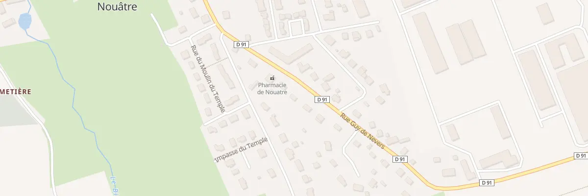 Plan du 18 Rue Guy de Nevers à Nouâtre