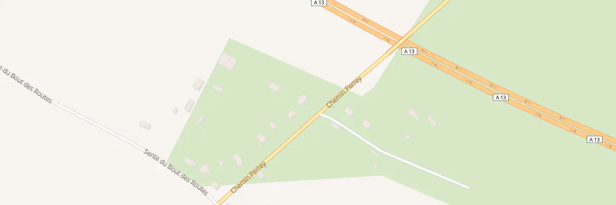 Plan du 127 Che Perrey - St Ouen au Perrey