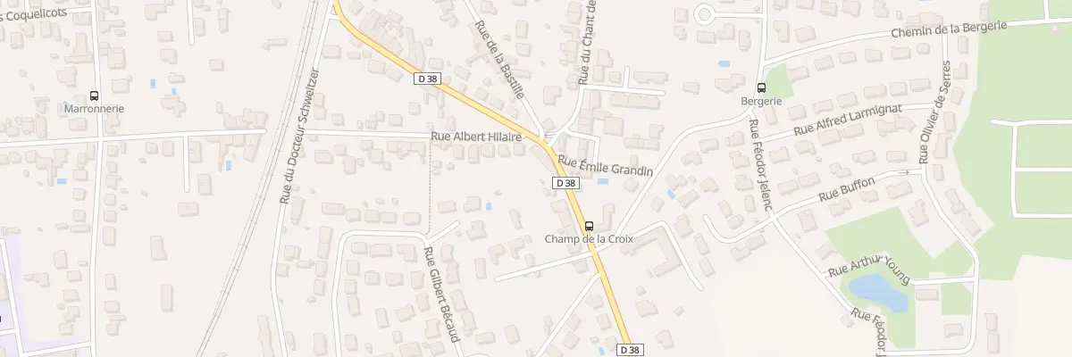 Plan du 28 Rue des Charraults à Châtellerault
