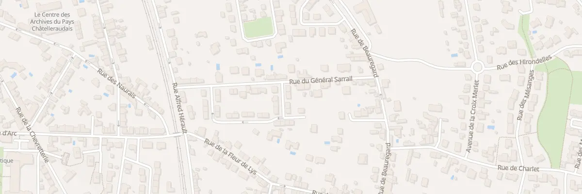 Plan du 36 Rue Georges Guynemer à Châtellerault