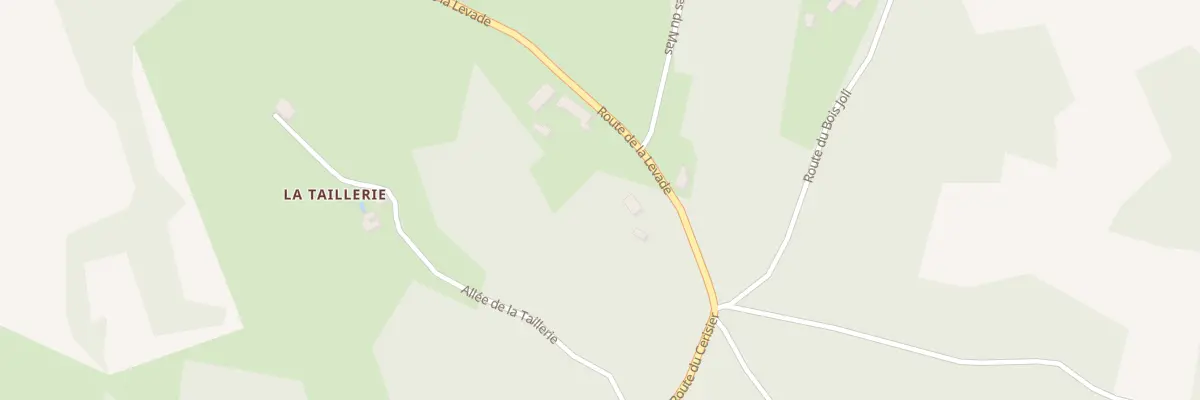 Plan du 153 La Taillerie à Montagnac-la-Crempse