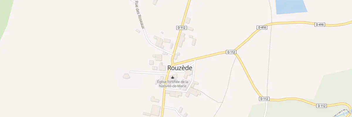 Plan du 13 Rue des Forges à Rouzède
