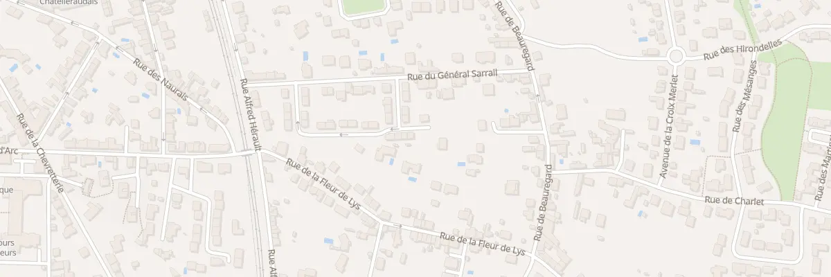 Plan du 28 Rue Georges Guynemer à Châtellerault