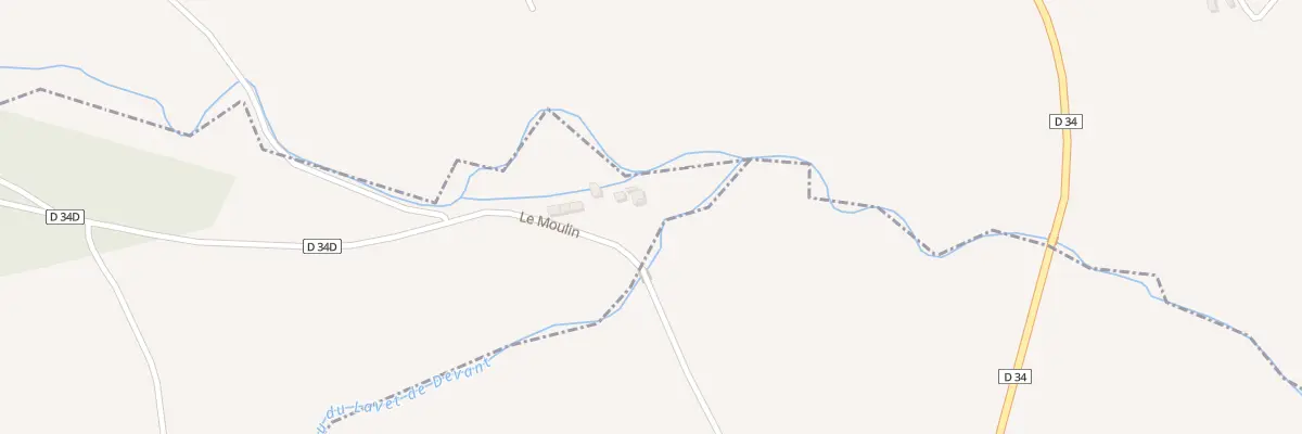 Plan du 1A Le Moulin à Cuguron