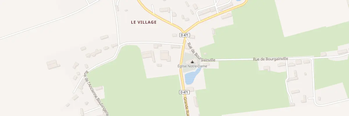 Plan du 2 La Grande Rue à Vinnemerville