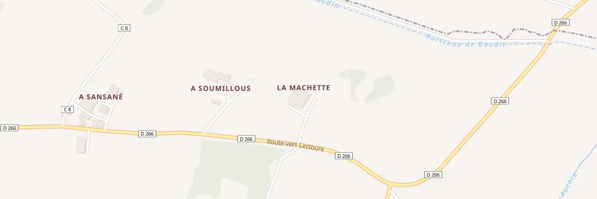 Plan du 5029 A Sansane à Larroque-Engalin