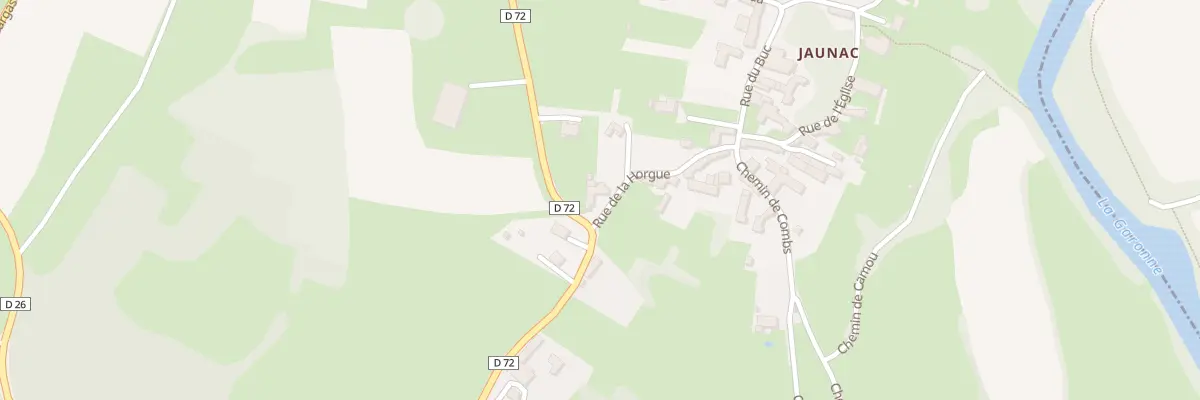Plan du 5060 Larrouzere à Tibiran-Jaunac