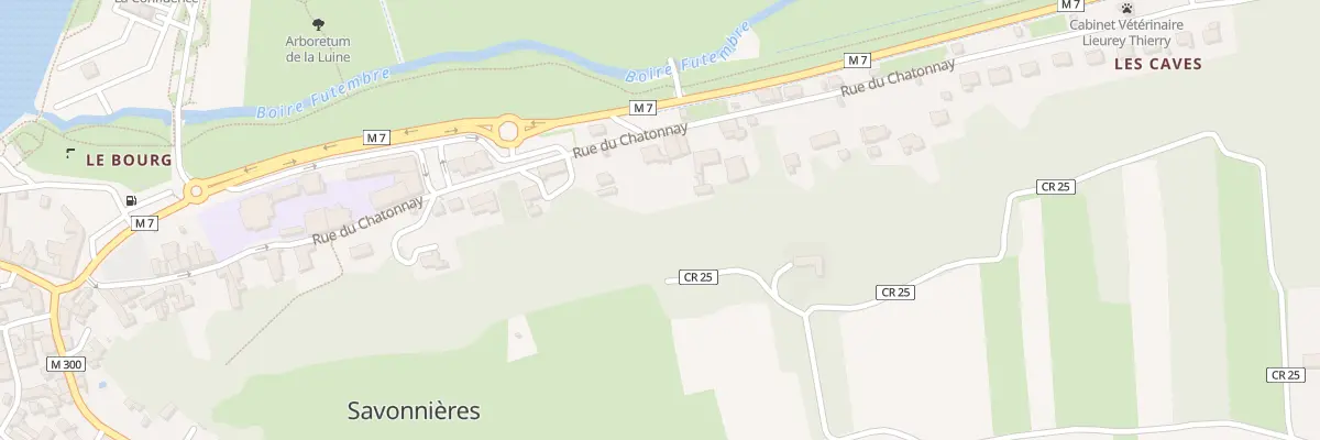 Plan du 35 Rue du Chatonnay à Savonnières