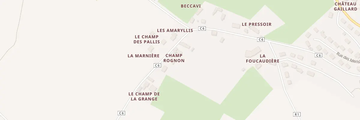 Plan du 5193 Champ Rognon à Boëssé-le-Sec